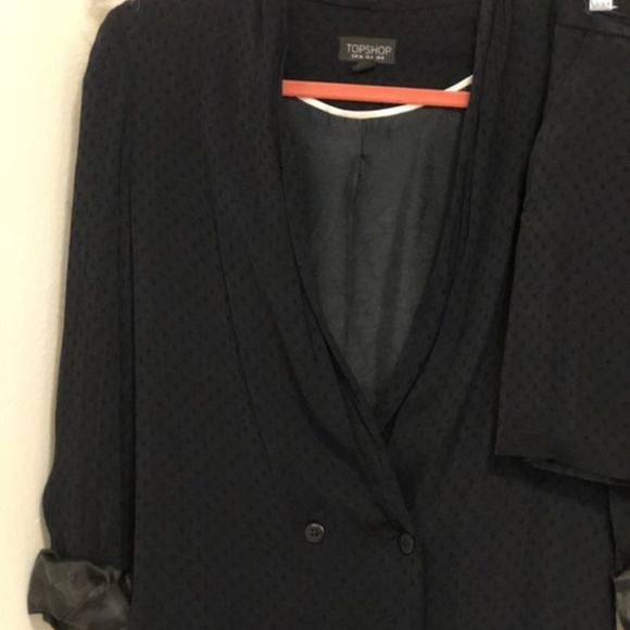 Navy Shorts Fashion Blazer Set - Picture 4 of 6